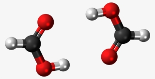 Formic Acid Dimer 3d Ball #6605726
