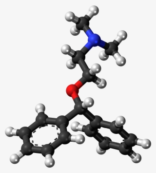 Diphenhydramine 3d Ball #6605973 Diphenhydramine 3d Ball #6605973
