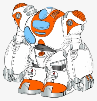 This Free Icons Png Design Of Robot Color #6608845