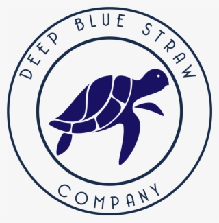 Logo Deep Blue Straw Transparent Background #6609446