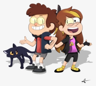 Gravity Falls,фэндомы,gf Персонажи,mabel Pines,bipper,gf #6609602