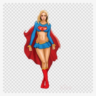 Comic Supergirl Transparent Clipart Superwoman Kara #6611650