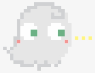Kawaii Pixel Ghost Stickers Messages Sticker-11 #6612943