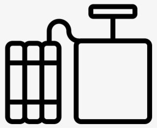 Plunger Tnt Rubber Stamp #6614786