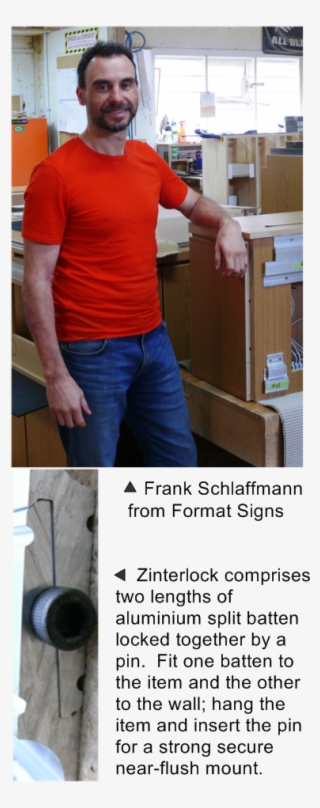 Frank Schlaffmann From Format Signs Talks About Zinterlock #6615225