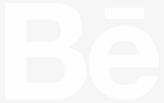 Behance Logo Black And White #6616305