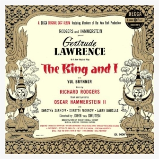 King And I Cd- A Decca Broadway Original Cast Album #6617551