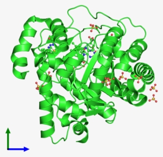 Ribbon Structure Of 4ls0 #6622444