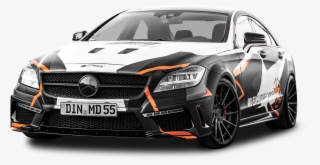 Mercedes Benz Cls 500 Black Car Png Image #6622854