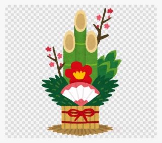 門松 イラスト Clipart Kadomatsu Japanese New Year Kagami #6624222