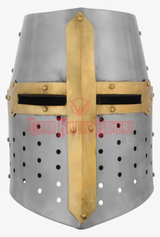 Crusader Helmet Png #6625394