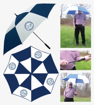Langley Colts Umbrella With 4x Logos #6625651