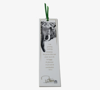 Elephant Bookmark - ' #6626045