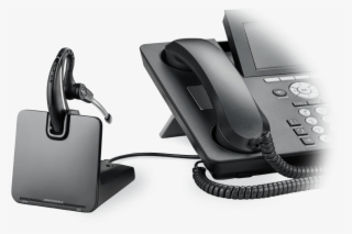 Plantronics Cs530 With Base Connected #6628382