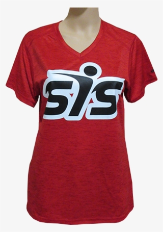 Sis Tonal Blend Ladies V Neck Tee #6628647