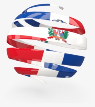 Illustration Of Flag Of Dominican Republic #6629213
