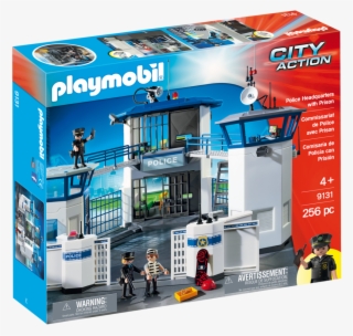 Police Headquarters With Prison #6629372