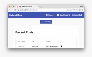 Angular Material Project Secured With Auth0 #6637792