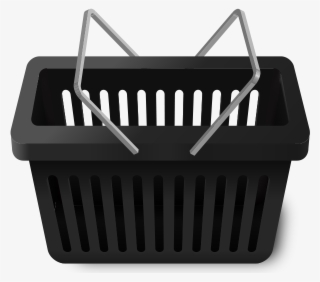 Shopping Cart Black Vector Icon #6637871