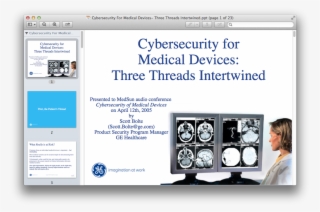 Cybersecurity For Medical Devices- Three Threads Intertwined #6639614