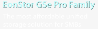 Eonstor Gse Pro Family #6640044