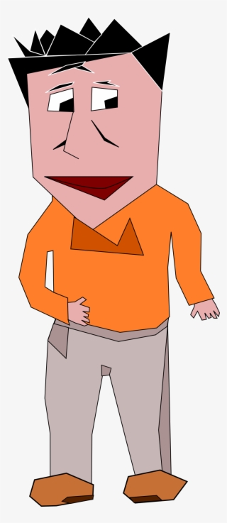 This Free Icons Png Design Of Edge Standing Man #6640107