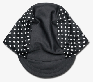 Little White Dots Cycling Cap #6640743