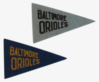 2 1950s Mlb Mini Felt Pennants American Nut & Chocolate #6642378