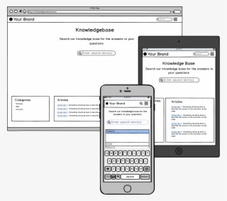 Mobile Tablet Browser Window Mockup #6643914