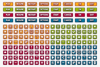 Game Gui Buttons #6644197