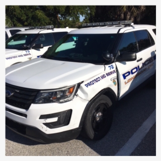 Longboat Police Cruiser Damaged In Hit And Run Could #6644651
