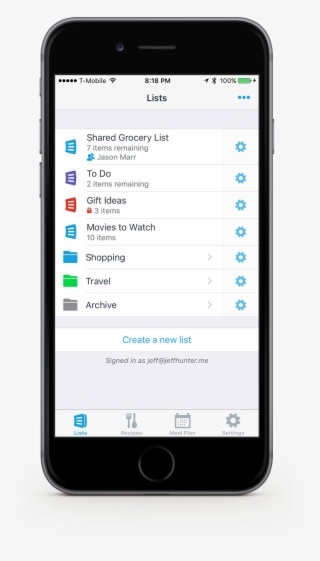 Organize Your Lists With Folders #6645157