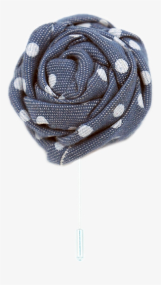 Indigo Lapel Flower #6649097