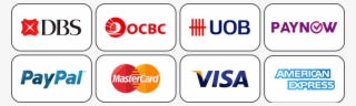 Dbs Ocbc Uob Paynow Paypal Mastercard Visa American #6649902