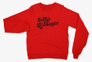 Daddy's Lil Monster Sweatshirt Harley Quinn Suicide #6649951