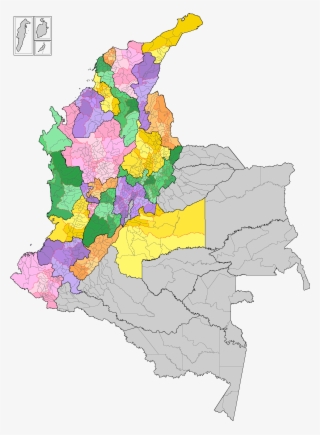 Mapa De Colombia #6650288
