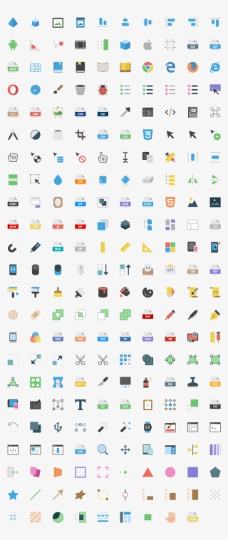 Design And Development Icons #6650911