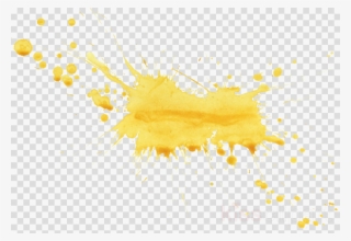 Yellow Watercolor Splash Png Clipart Watercolor Painting #6651568