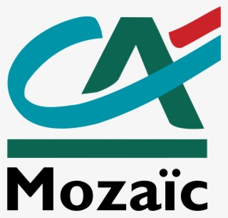 Credit Agricole Mozaic Logo Png Transparent #6652243