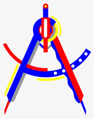 Vector Illustration Of Measurement Compass Used In #6653718