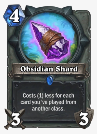 Obsidian Shard Card #6653774