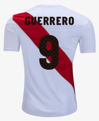 Peru 2018 Home Jersey Paolo Guerrero #6655414