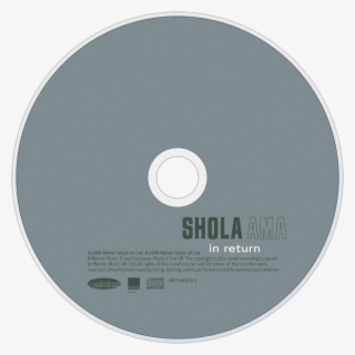 Shola Ama In Return Cd Disc Image #6661823