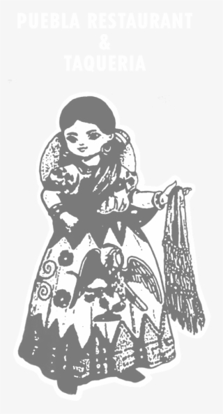 Graphic Black And White Puebla Restaurant #6661882