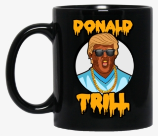 Donald Trill Andimoto Black Mug #6665071