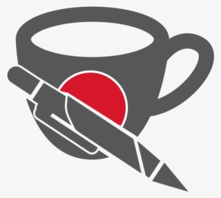 Logo On Pens And Cups Headline Icon #6667005