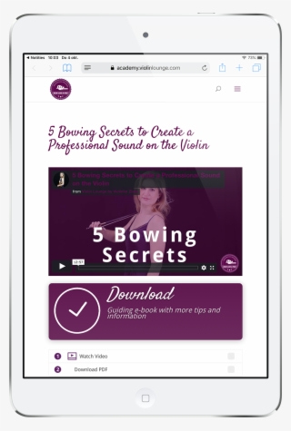 Improve Your Bowing Technique #6667691