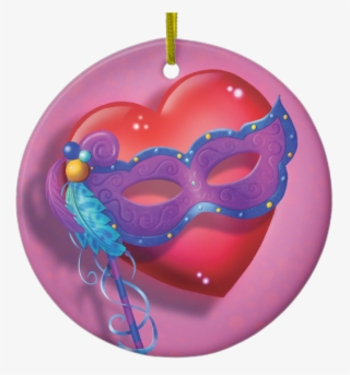 Heart Mask Ornament #6668646