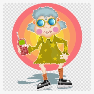 Groovy Granny Clipart Stock Photography Clip Art #6670862