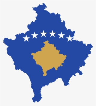Kosovoflagmap - Svg #6671971 Kosovoflagmap - Svg #6671971